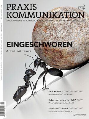 cover image of Praxis Kommunikation 5/2019 Einzelheft